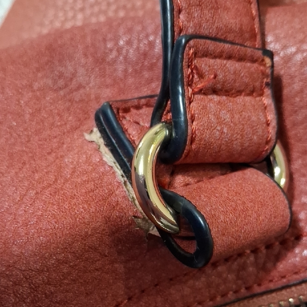 Moda Luxe Terracotta Shoulder Bag - Picture 10 of 10